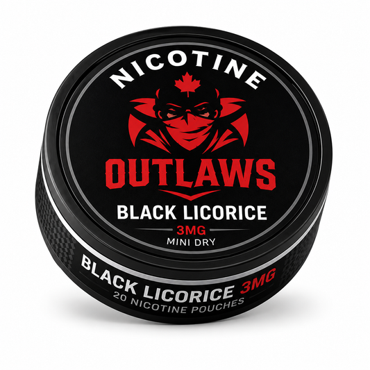 Black Licorice Mini Dry 3mg